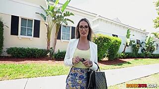 Mandy Rhea Milf Sells Panties Bent Over in Hardcore Blonde Action