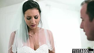 Big Ass MILF Bride Fucks Ex's Huge Cock Pre-Wedding!