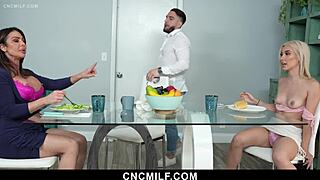 Stepson Freeuses Stepmom And Stepsister All Day