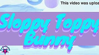 Bleubrutalrose's Sloppy Bunny Blowjob Leads to Anal on BBC!