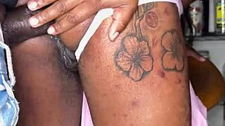 cheating atlanta pornstar takes anal from big black cock?