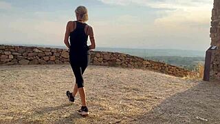 whoops our risky outdoor homemade creampie happened so fast together