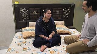 Randi saas craves no.1 lund deep in her pink pussy cum inside