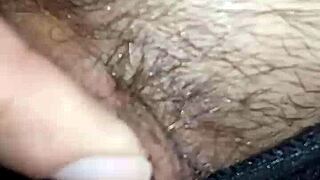 curvy european milf explores her big pussy solo