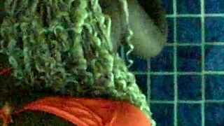 Curvy ebony milf pussy ripped quickie bbc couple fuck