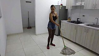 ATHLETIC BIG TITS BLONDE STEPMOM IN COSTUMES MILKS MY COCK HARD