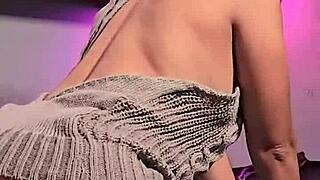 Morenita Fucked Doggy in High White Panties