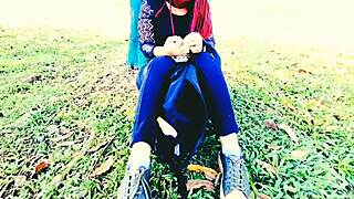 Petite Big Ass Latina Milf's Outdoor Anal Fuck for Cash