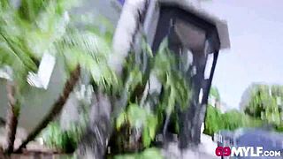 Cougar Mum Teaches Boy Real Cock-Riding Woman Skills!