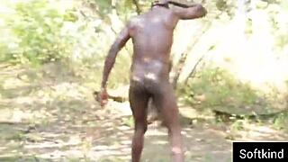 Long Time Friend Tempted Seduced Farm Fuck Big Cock Africa