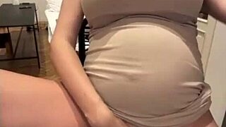 STEP MOM SUCKS DICK WITH MILKY TITS AND FLASHES SWOLLEN PUSSY
