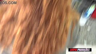 Emme White's Skinny Natural Ass Takes Brazilian Anal Creampie Load!