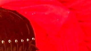 croatian bbw granny in hearts costume fucks dildo till orgasm