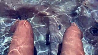 Italian Big Tits Milf Artemisia Naked Jacuzzi Pussy Legs Play