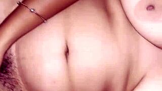 can you handle this indian wife's oiled ass worship with dilo?