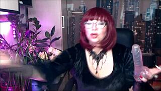 my mature bitch moans in front cam private show