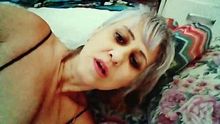 blonde milf's huge natural tits and gaping pussy take brutal anal pounding