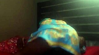 ebony mommy bounces narrow ass on huge black cock squirting wildly