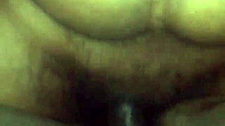 Horny ebony milf pussy squirts hard in homemade fuck