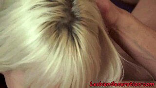 mature babe licks granny then fingers her wet pussy hard