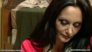 huge tits milf bound and assfucked by monster cock slave