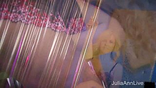 i grind my swollen clit then finger it hard julia ann style