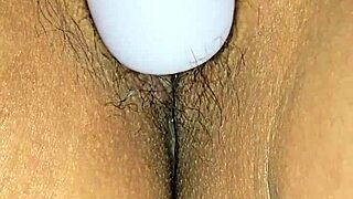 close up latina milf creampie with hairy pussy lips and wet panties