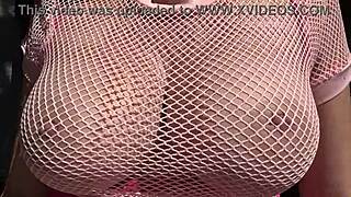 my italian milf tits bounce wildly outdoors in slow mo