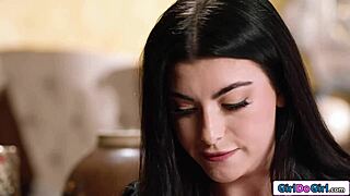 petite brunette hey boss your big tits look so lickable today