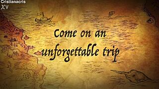 curvy blonde wife in red hood rides big cock closeup