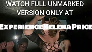 Gloryhole date night with my cuckold hubby... experienced helenaprice swallows bbc loads!