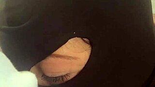 check out this red lipstick deepthroat cum facial then hardcore doggy in fishnets