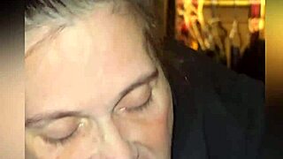 Stepmom's baby blue nails grip black cock for sloppy deepthroat gumjob