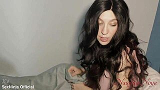 Step-mom shares her cozy bed with me during wild storm