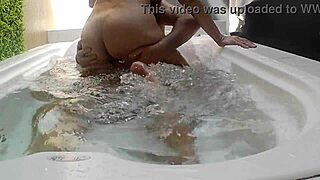 Latina Milf Rides Monster Cock In Hot Jacuzzi Sex Session
