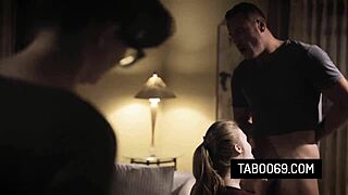 boss's husband fucks my ass as busty lena paul milf