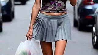 Busty Milfs' Massive Natural Tits Bounce Braless Outdoors Compilation 6