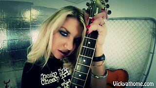 Vicky Vette Drowns Big Boobs in Massive Cum Loads