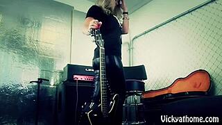 Vicky Vette Drowns Big Boobs in Massive Cum Loads