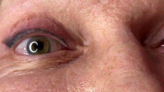 mature lady, take this huge load right on your eyes in epic facecum!