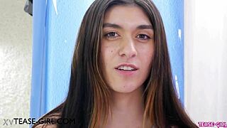 tell me about your first time, college brunette?