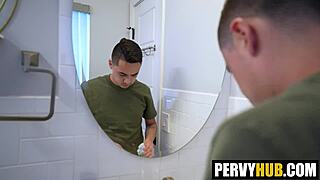 Think your stepsis Gigi Sweets won't ride Juan Loco's cock in the bathroom till cum facial bust?