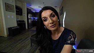 Does Stepmom's Tight Milf Pussy Tempt Stepsons Monster Cock Slam?