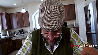 step granny reveals her taboo grand plan in retro pov