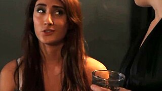 Feminge 4K Lesbian Large Natural Breasts Finger Stimulation Orgy