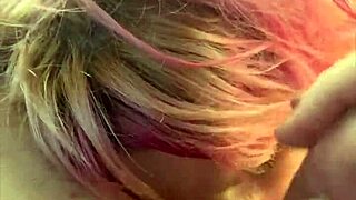 Pretty hooker kneels in backseat sucking cock deep before cum in mouth?