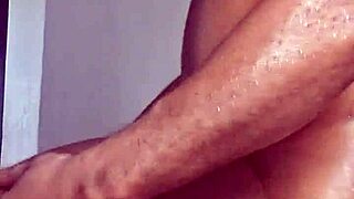 ebony mara exotic squirts in messy creampie with muscular hubby pov