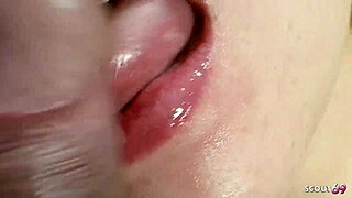 frustrated saggy titted blonde housewife cheats with fat cock anal pickup