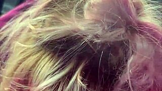 Pretty hooker kneels in backseat sucking cock deep before cum in mouth?