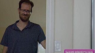 Ryan Keely fucks busty Asian Nicole Doshi lingerie roleplay